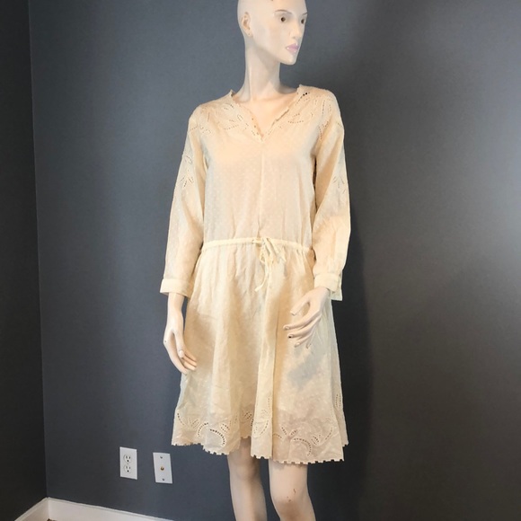 The Kooples Dresses & Skirts - NWT The Kooples Off White Drawstring Dress Medium